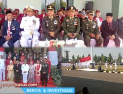 Mayor Inf Sugiyanto Kasdim 0819 Pasuruan Ikuti Upacara Peringatan HUT RI Ke 81