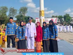 HUT ke-81 RI Lurah Rangka Kidul, Camat & Pelajar Bersatu