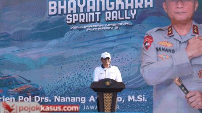 Kapolda Jatim Buka Kejurnas Bhayangkara Sprint Rally 2026, Dorong Sportivitas dan Ekonomi Pasuruan