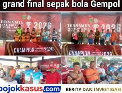Grand Final Sepak Bola Mini Gempol Memanas, DPRD Dorong Naik Kelas