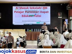 Ratusan Pelajar SMAN 1 Purwosari Kenalkan AI dari Polres Pasuruan