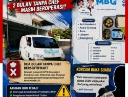 SPPG Parasrejo 2 Disorot, Chef Bersertifikat Diduga Belum Ada