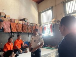 Kalapas Sidoarjo Blusukan ke Blok Hunian,Dengarkan Langsung Keluhan Warga Binaan