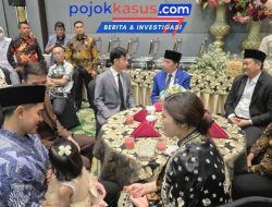 Joko Widodo dan Gibran Hadiri Pernikahan Putri Andi Azwan