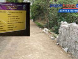 Skandal Proyek Pavingisasi 1380 Meter Desa Tanggul Wonoayu Mulai Terkuak.