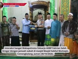 Polresta Sidoarjo Jemput Aspirasi Warga Lewat Sidoarjo Ayo Subuhan