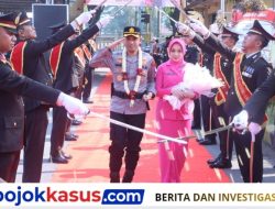 Farewell Parade Sertijab Kapolres Pasuruan, AKBP Irawan Setyono Resmi Lanjutkan Kepemimpinan