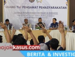 Sidang TPP Lapas Sidoarjo Bahas Hak Warga Binaan Secara Terukur